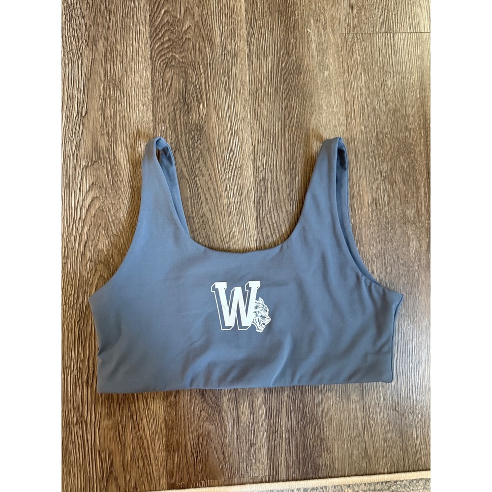 Darc Sport SHE Soto Energy Bra Dark Blue Wolves Graphic Sports Bra Large 45/500 - Picture 5 of 8